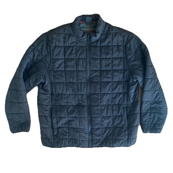 Men's Voyager Water Resistant Fleece Lined Puffer Jacket XXL Black - Picture 5 of 5